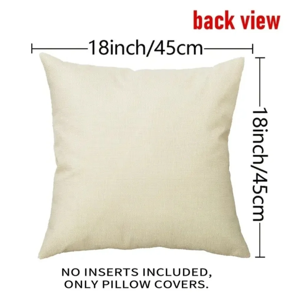 SET OF 2 CHRISTMAS THROW PILLOW COVERS.  BRAND NEW